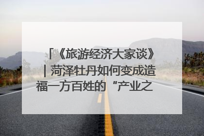 《旅游经济大家谈》｜菏泽牡丹如何变成造福一方百姓的“产业之花”“富民之花”？