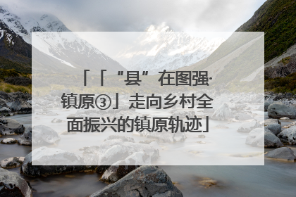 「“县”在图强·镇原③」走向乡村全面振兴的镇原轨迹