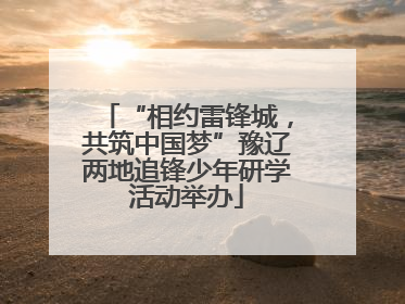 “相约雷锋城，共筑中国梦”豫辽两地追锋少年研学活动举办