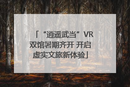 “逍遥武当”VR双馆暑期齐开 开启虚实文旅新体验