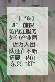 “6·18” 前探访内江服务外包产业园 近万人团队还在不断拓展｜内江东兴“红”在哪⑤