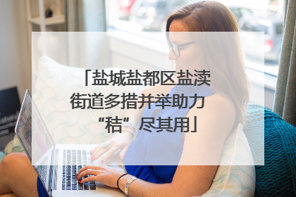 盐城盐都区盐渎街道多措并举助力“秸”尽其用