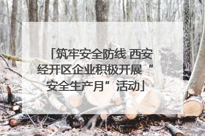 筑牢安全防线 西安经开区企业积极开展“安全生产月”活动