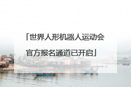 世界人形机器人运动会官方报名通道已开启