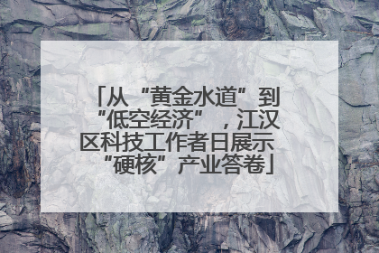 从“黄金水道”到“低空经济”，江汉区科技工作者日展示“硬核”产业答卷