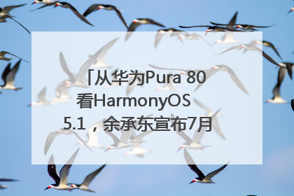 从华为Pura 80看HarmonyOS 5.1，余承东宣布7月迎来首批机型升级
