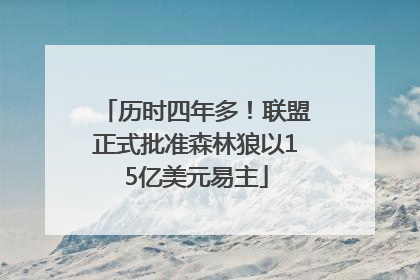 历时四年多！联盟正式批准森林狼以15亿美元易主