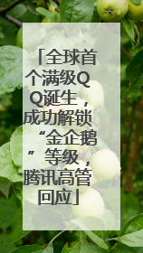 全球首个满级QQ诞生，成功解锁“金企鹅”等级，腾讯高管回应