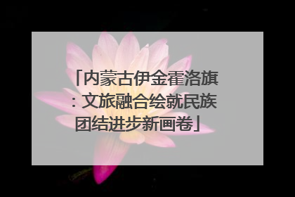 内蒙古伊金霍洛旗：文旅融合绘就民族团结进步新画卷