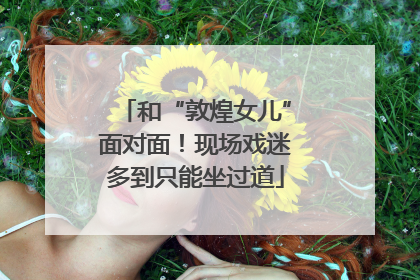 和“敦煌女儿”面对面！现场戏迷多到只能坐过道