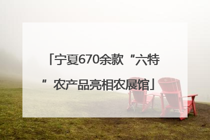 宁夏670余款“六特”农产品亮相农展馆