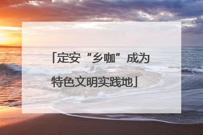 定安“乡咖”成为特色文明实践地