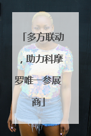 多方联动，助力科摩罗唯一参展商
