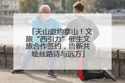 天山邀约泰山！文旅“西引力”催生文旅合作签约，鲁新共绘丝路诗与远方