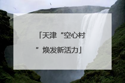 天津“空心村”焕发新活力
