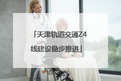 天津轨道交通Z4线建设稳步推进