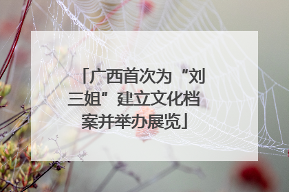 广西首次为“刘三姐”建立文化档案并举办展览
