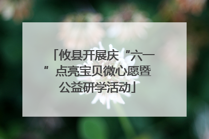 攸县开展庆“六一”点亮宝贝微心愿暨公益研学活动