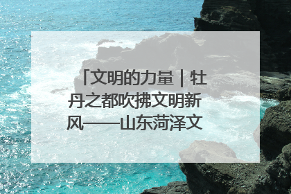 文明的力量｜牡丹之都吹拂文明新风——山东菏泽文明创建一线见闻