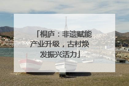 桐庐：非遗赋能产业升级，古村焕发振兴活力