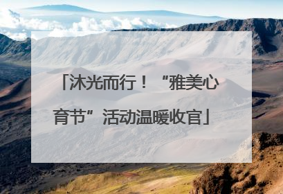 沐光而行！“雅美心育节”活动温暖收官
