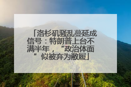 洛杉矶骚乱蔓延成信号：特朗普上台不满半年，“政治体面”似被弃为敝履