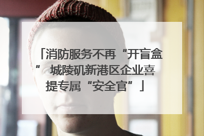 消防服务不再“开盲盒” 城陵矶新港区企业喜提专属“安全官”