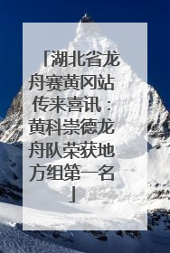湖北省龙舟赛黄冈站传来喜讯：黄科崇德龙舟队荣获地方组第一名