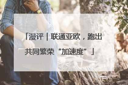 漫评｜联通亚欧，跑出共同繁荣“加速度”