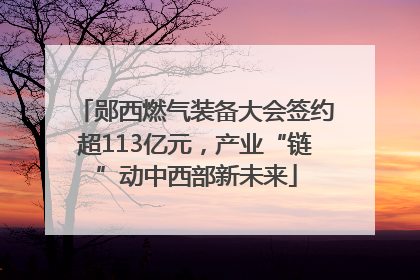郧西燃气装备大会签约超113亿元，产业“链”动中西部新未来