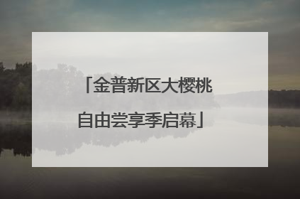 金普新区大樱桃自由尝享季启幕
