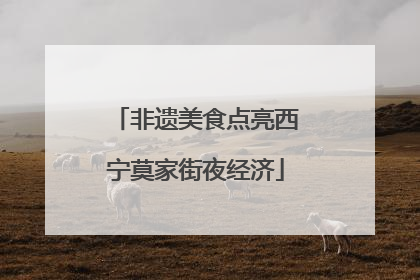 非遗美食点亮西宁莫家街夜经济