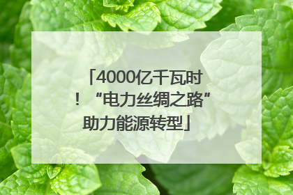 4000亿千瓦时！“电力丝绸之路”助力能源转型